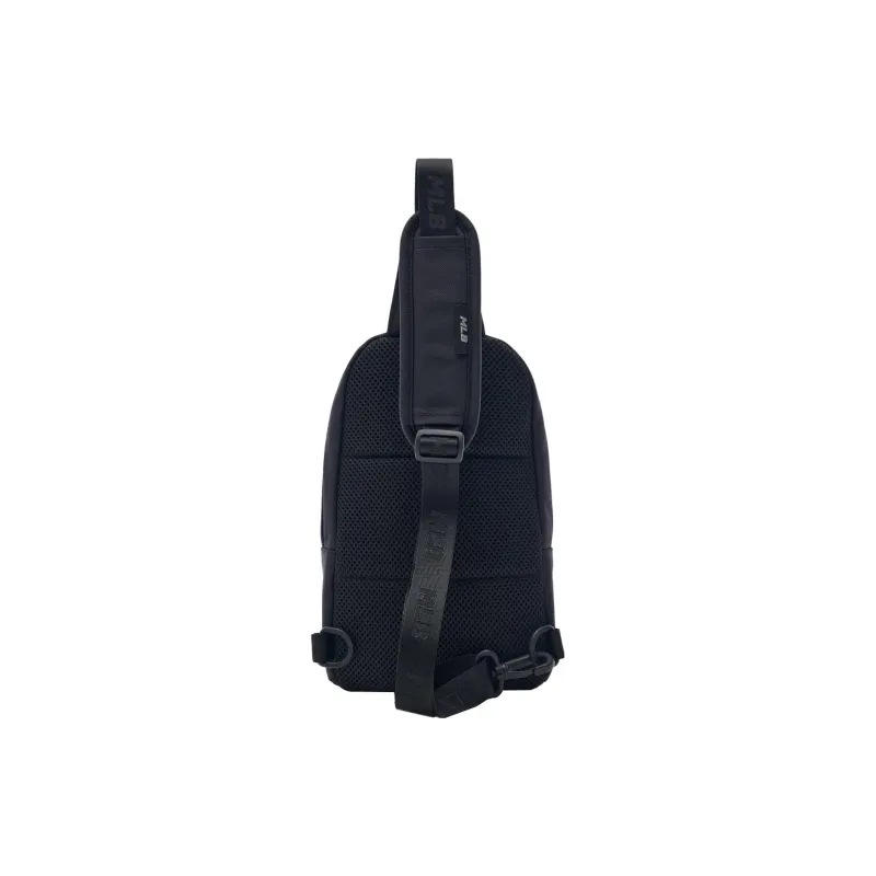 MLB Nylon One Shoulder Crossbody Bag, Sling Bag Regular Men's Black-3