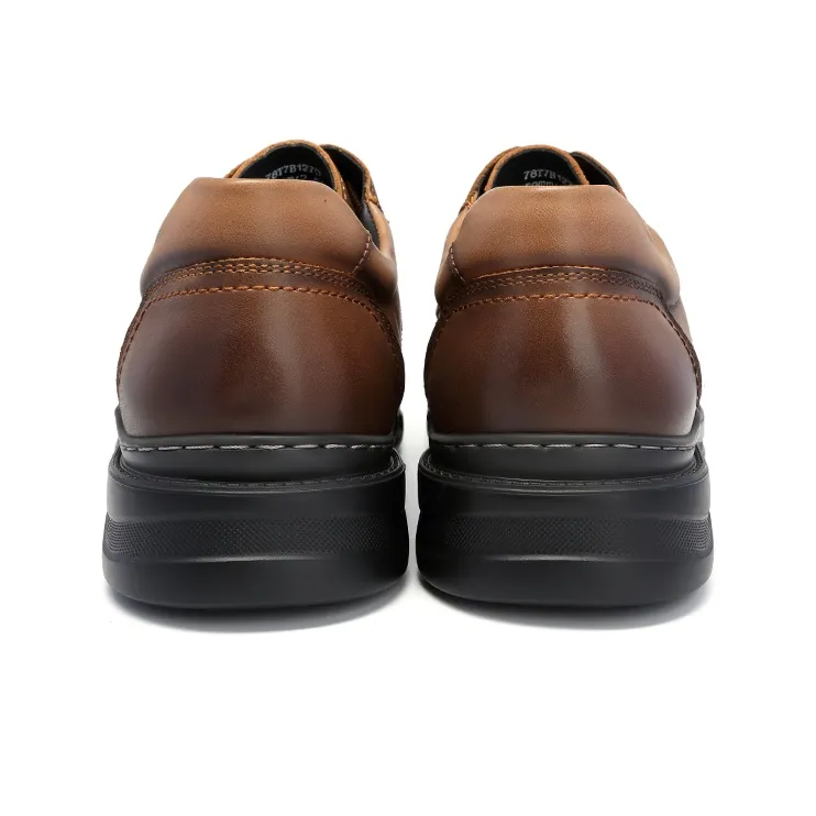 Satchi Casual Shoes 4cm Men's Camel-4