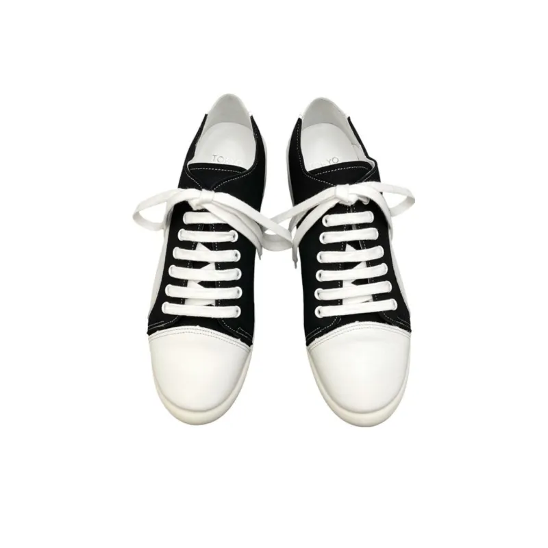 Tokyo Bopper Low-Top Skateboard Shoes Women's White Black-2