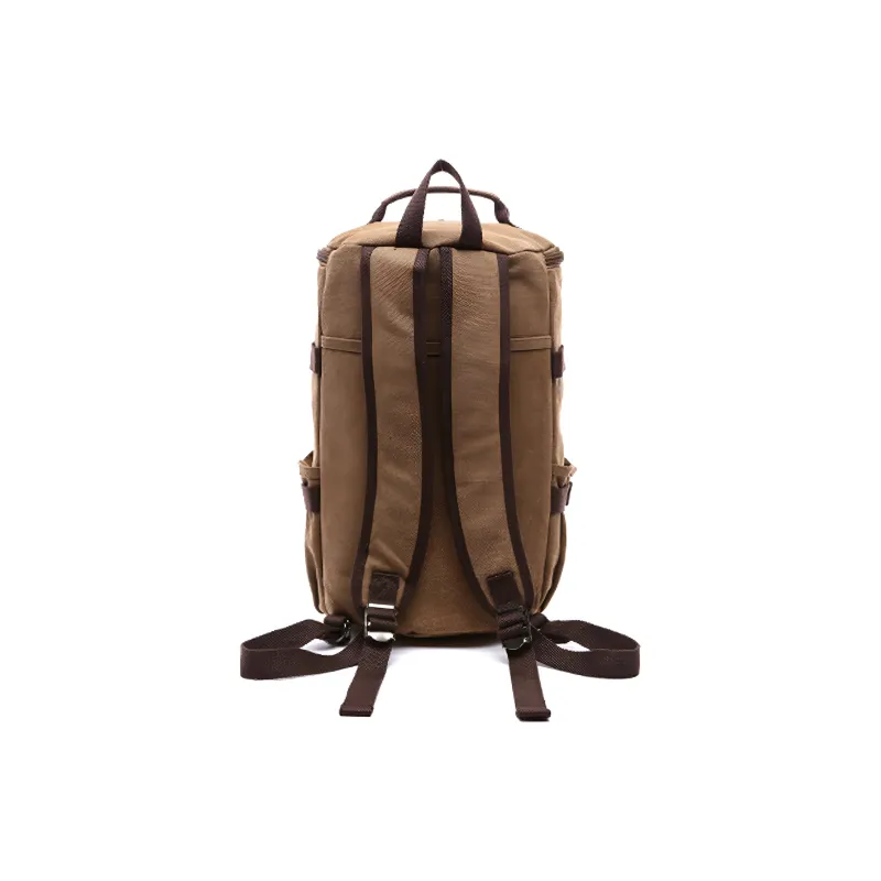 Slazenger Canvas Computer Backpack Shoulder Bag Handbag Regular Men's Black/Gray/Khaki/Army Green/Dark Blue/Coffee-22