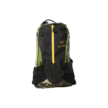 Arcteryx × BEAMS Collaboration ARRO Canvas Backpack Unisex Black & Green