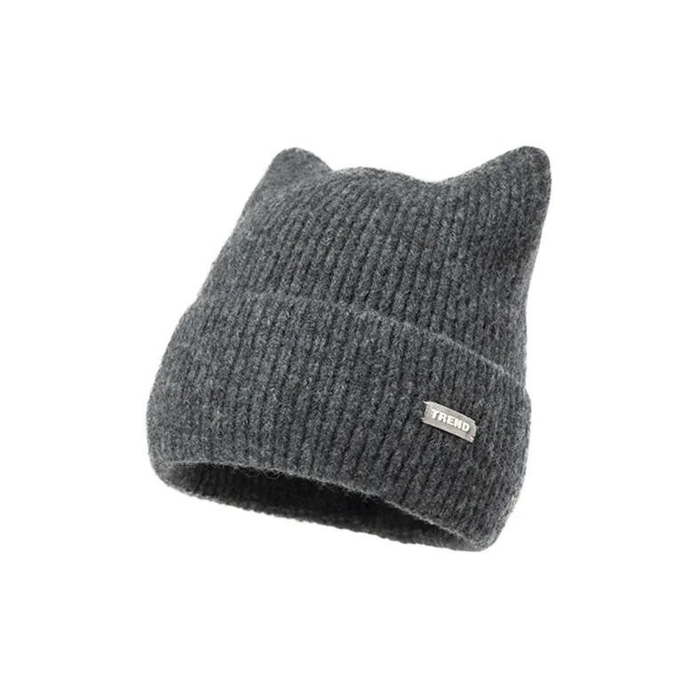 Fancet Studios Polyamide Beanies Women's Almond Beige-1