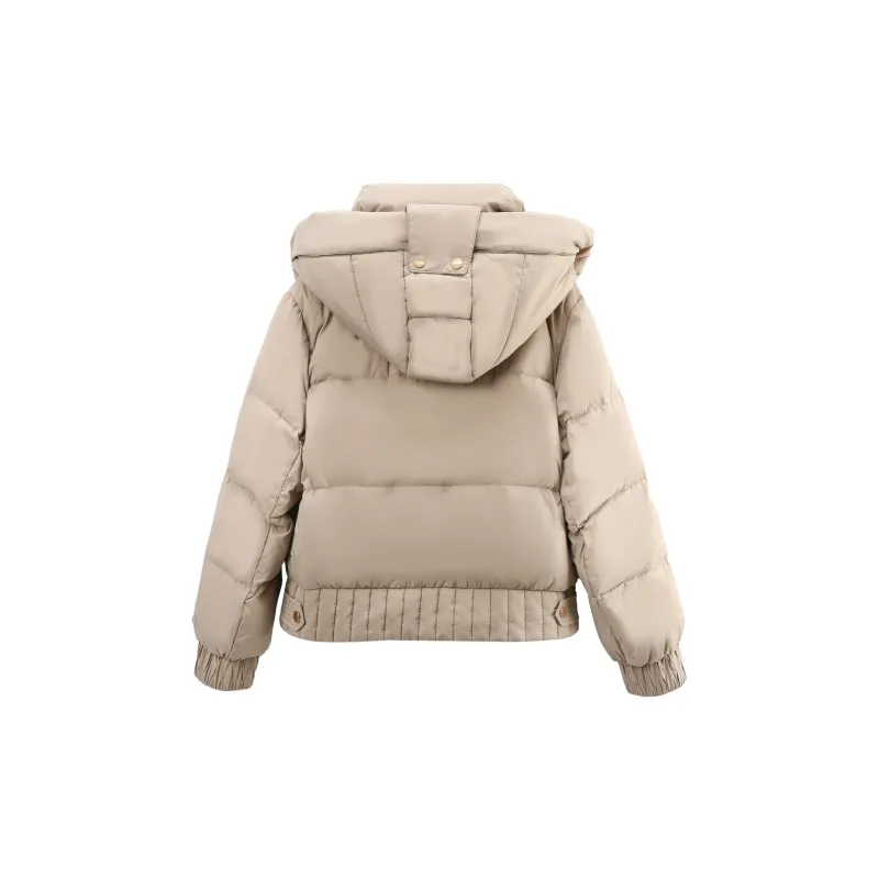 A Paradise For Awakening Down Jacket Women's Gray-1