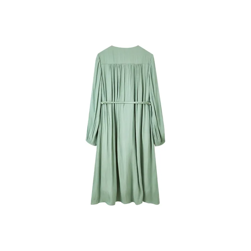 SENTUBILA Long Sleeved Dresses Women's-1