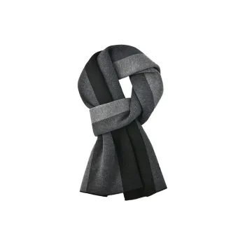 HLA Contains Wool Knit Scarves Unisex