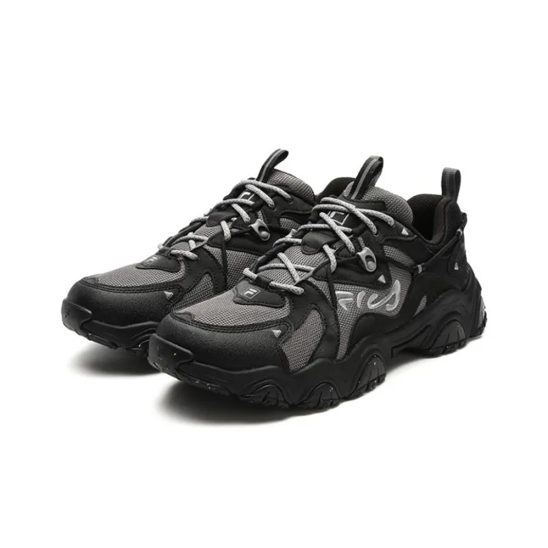 FILA Fluid 4 Sneakers 'Black Grey'-2