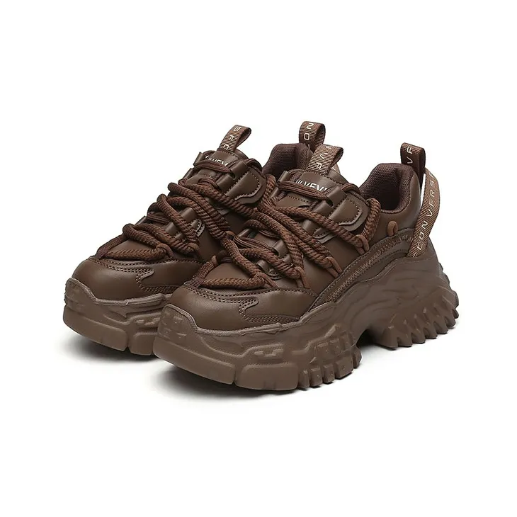 Jin Baichuan Lightweight Height Increasing Low-Top Chunky Sneakers 5cm Women's-7