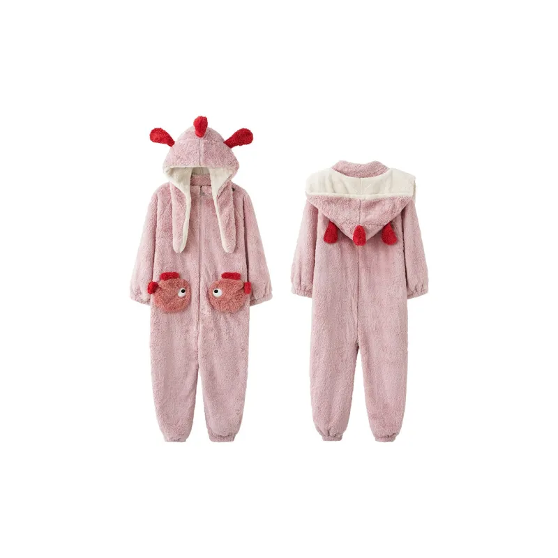 MIOJUER Pajama Set Women's Pink-0