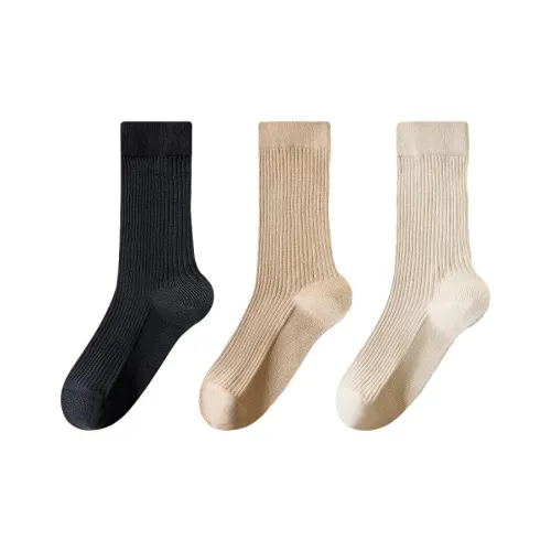 H-YXIANG Women's Mid-Calf Socks