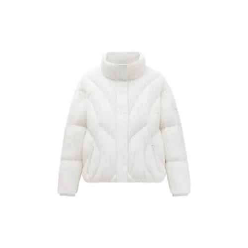 ANTA Variety Training Collection Down Jackets Women's Papyrus White