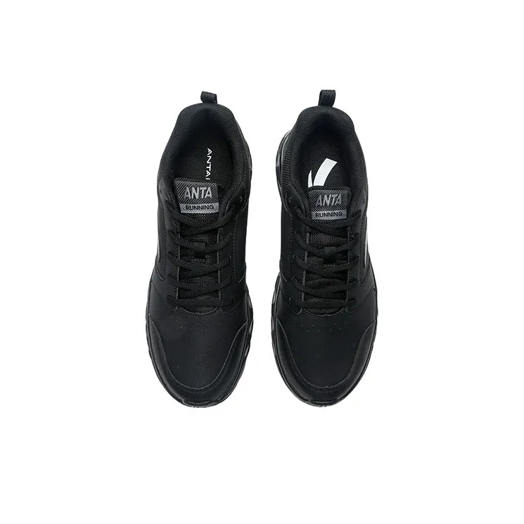 Anta Running Collection Low Top Running Shoes Men's Black-3