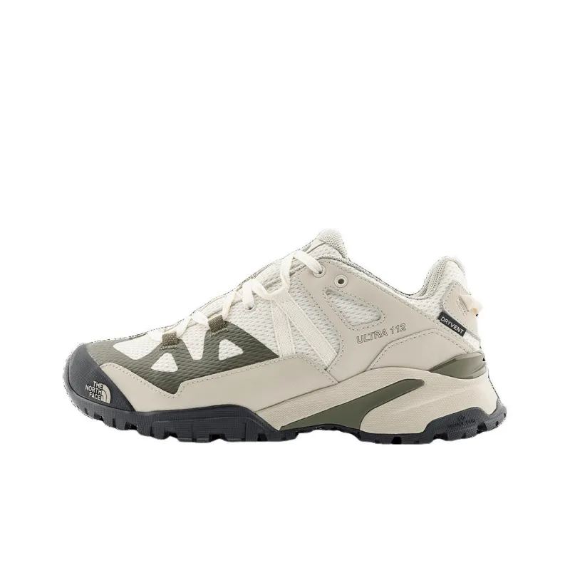 THE NORTH FACE ULTRA Cushioning Wear Resistant Low Top Outdoor Shoes Women's White Gray-0