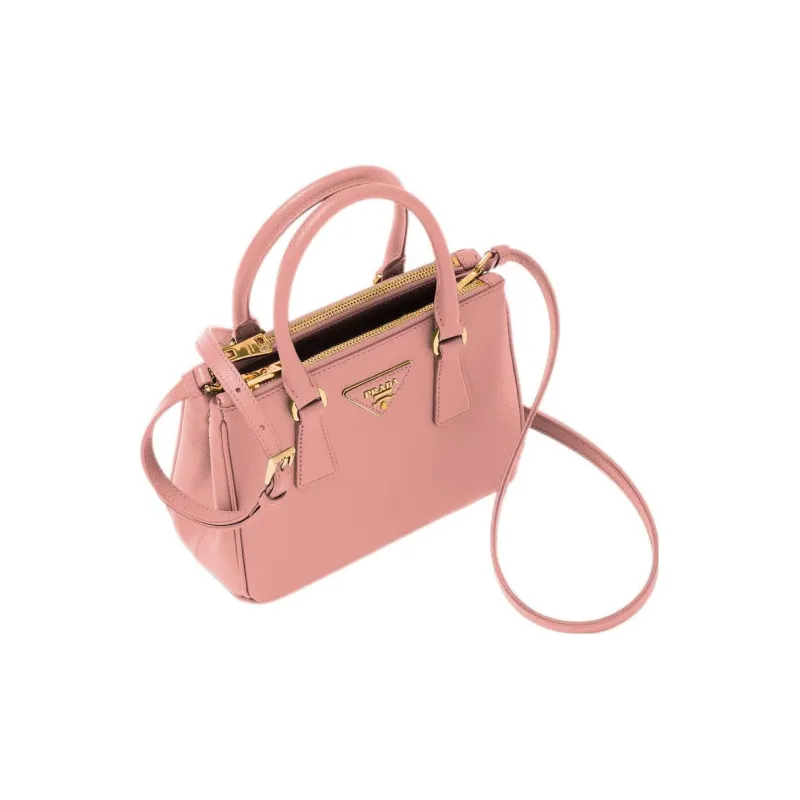 PRADA Galleria Killer Bag Saffiano Leather Killer Bag Handbag Shoulder Bag Crossbody Bag Regular Women's Petal Pink-1