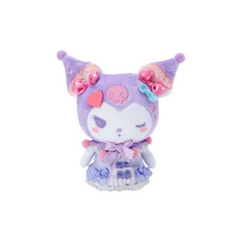 Sanrio Kulomi DOLLY MIX Kuromi Dolls Plush Pendant 14cm Height