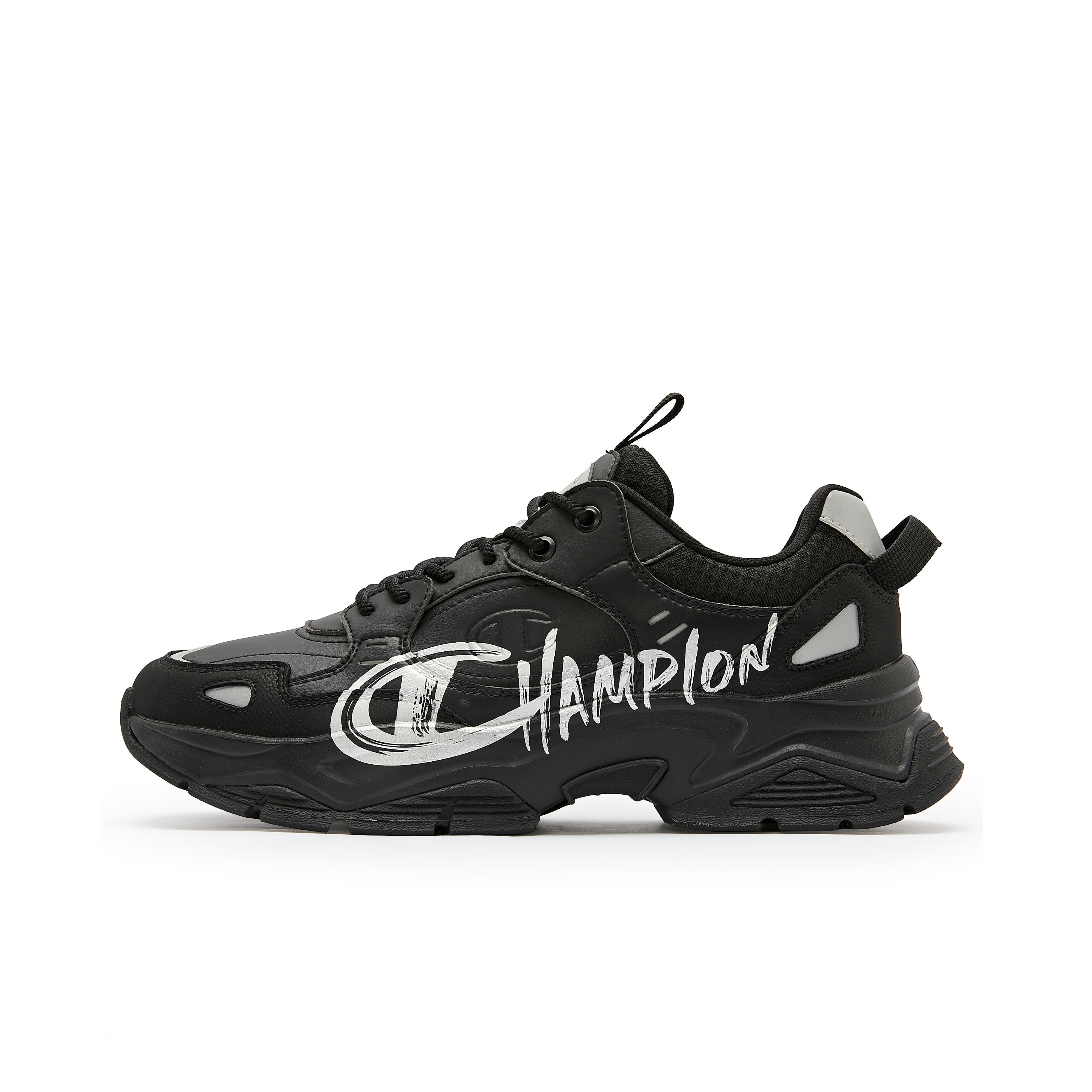 Champion sweater black and white sneakers hotsell