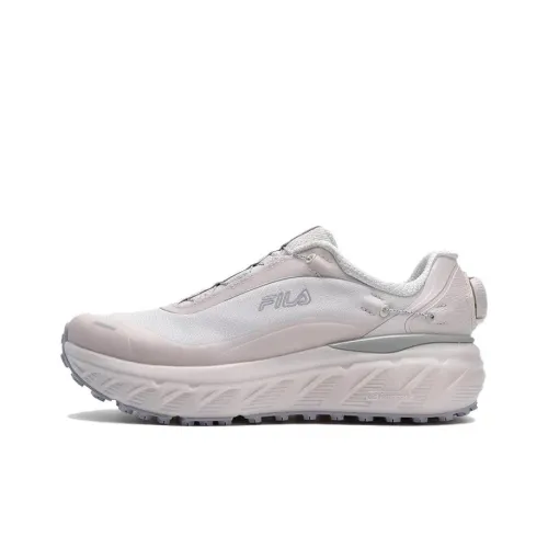 FILA BOA EXPLORER Running Shoes Women's Low-Top Sheepskin Paper Powder