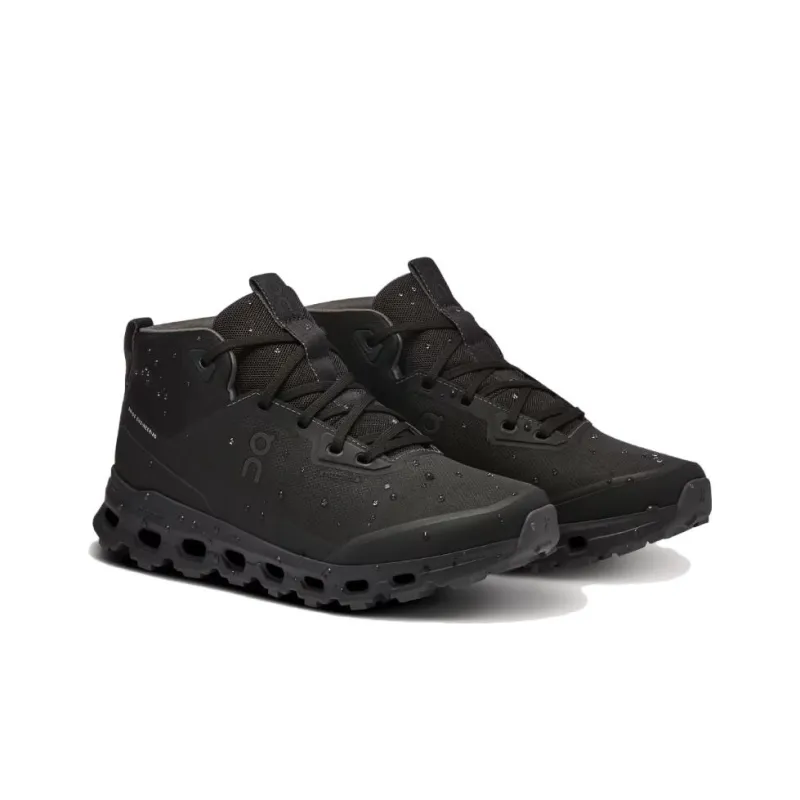 On Running Cloudroam Waterproof Black Eclipse Women's-2