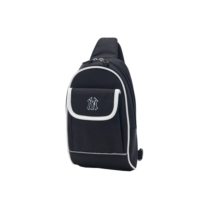 MLB Nylon One Shoulder Crossbody Bag, Sling Bag Regular Men's Black-1