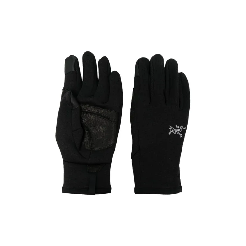 Arcteryx Polyester Elastane Gloves Men's Black-0