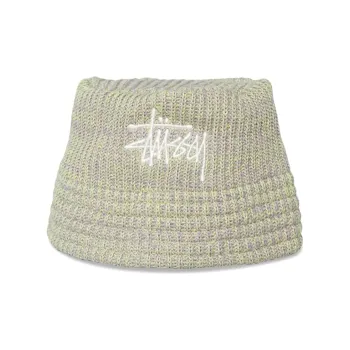 Stussy Mixed Yarn Knit Bucket Hat