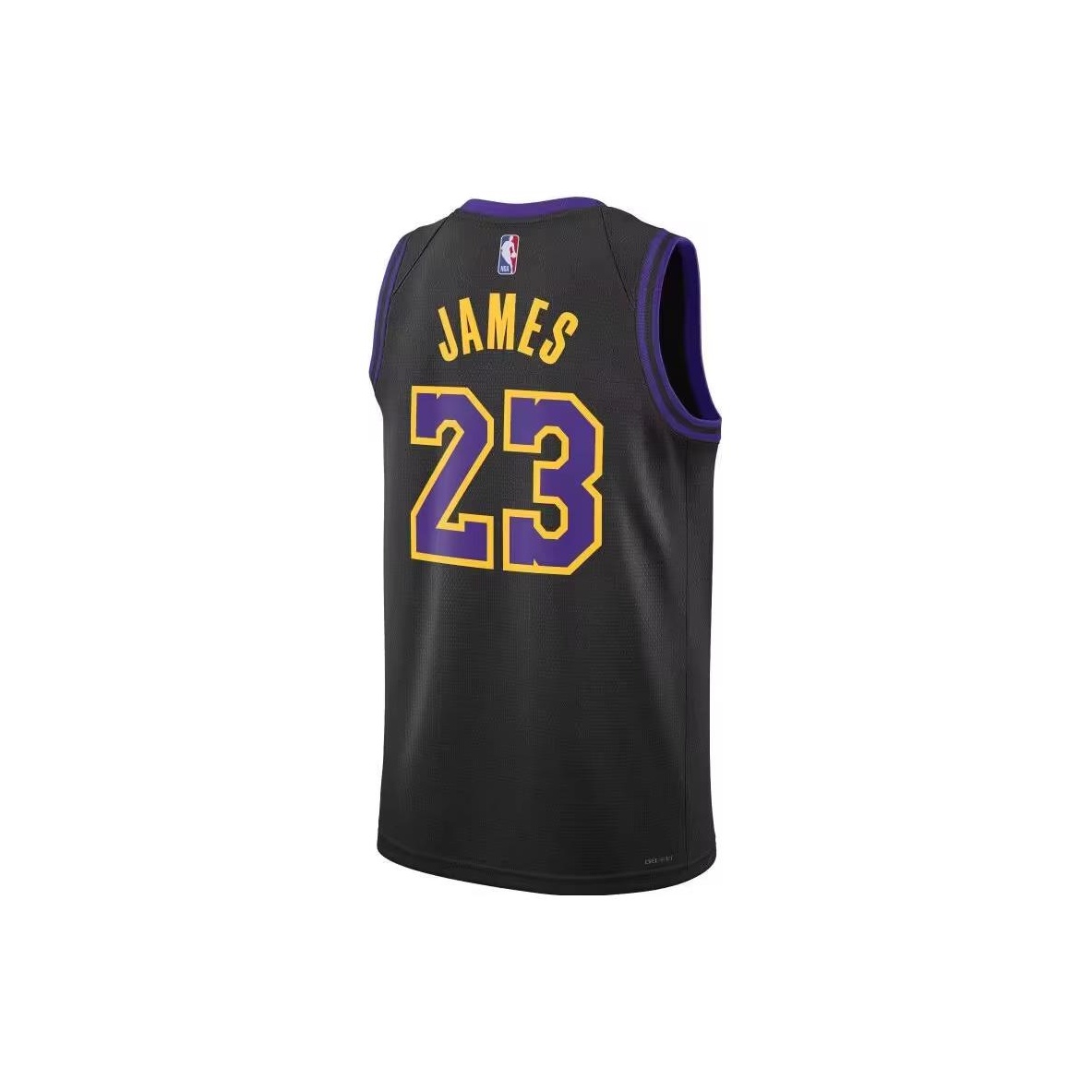 Nike Lebron James Los Angeles Lakers City Edition 2023 24 Men s Nike Dri FIT NBA Swingman Jersey Black Cheap Rcj Jordan Outlet