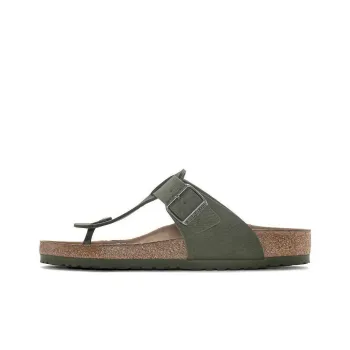 Birkenstock Medina Vegan Slip Resistant Flip Flops Men's Green