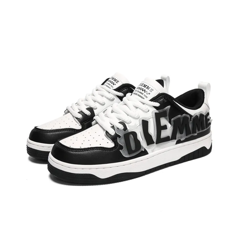 DIEMME Abrasion Resistant Low Top Skateboard Shoes Men's-8
