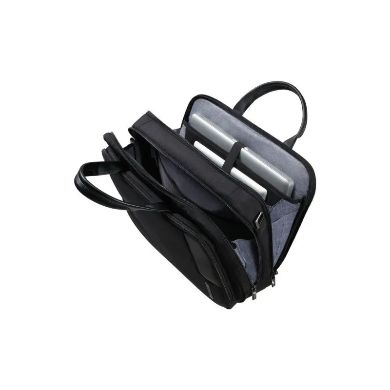 SAMSONITE Polyester Laptop Bag, Briefcase, Handbag Regular Men's Black-5