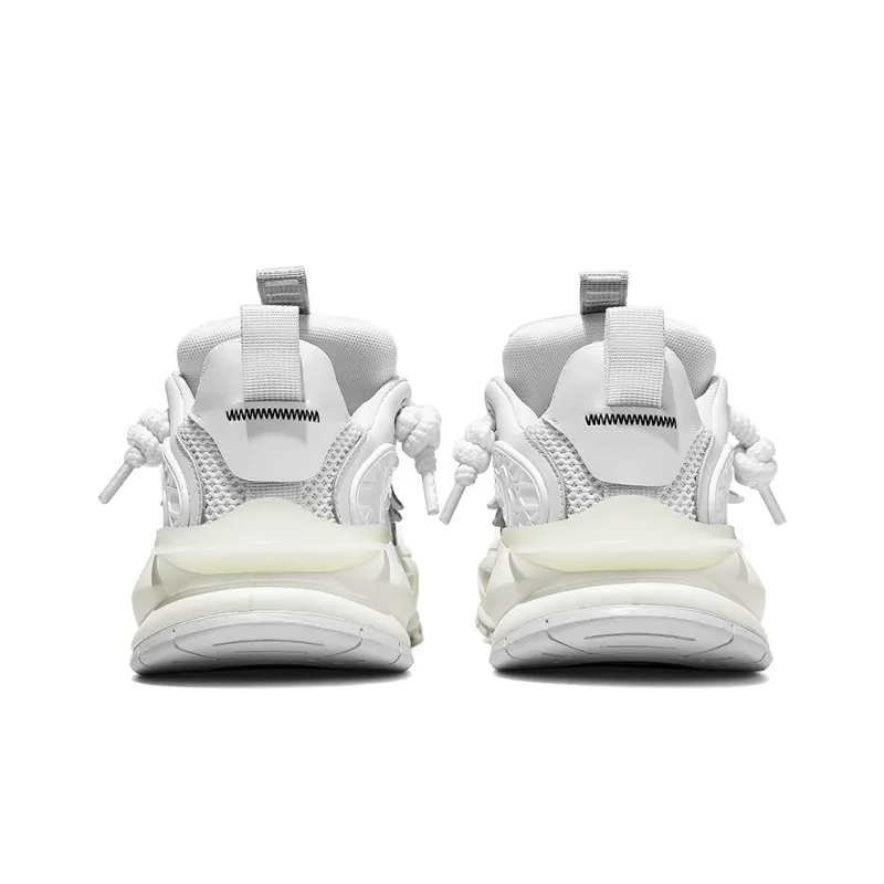 SK.TRIP Cushioning Low Top Chunky Sneakers Unisex Vintage White-3