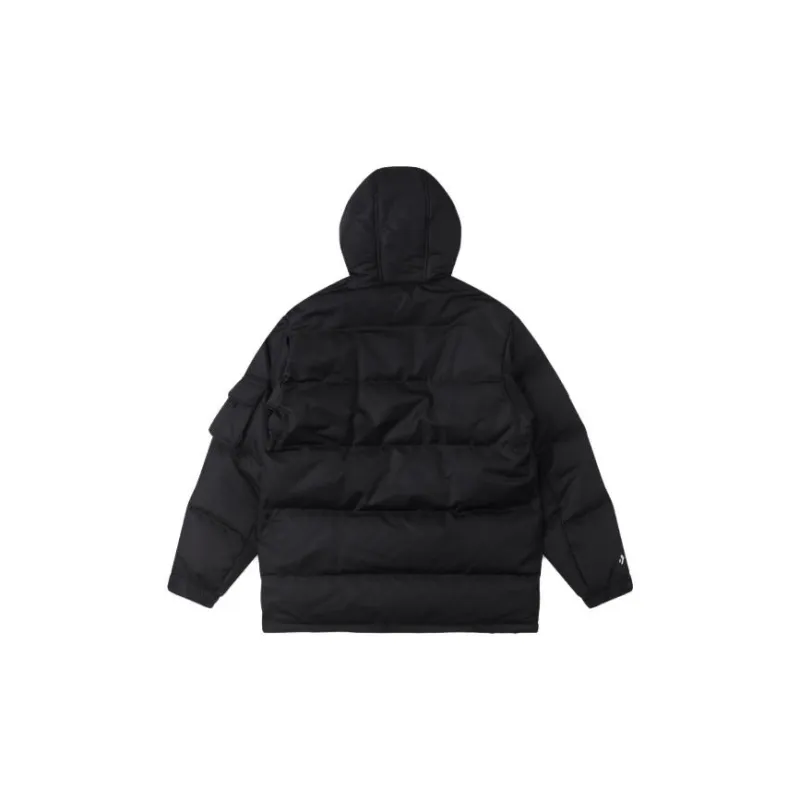 Converse Premium Mid Down Down Jackets Men Black-1