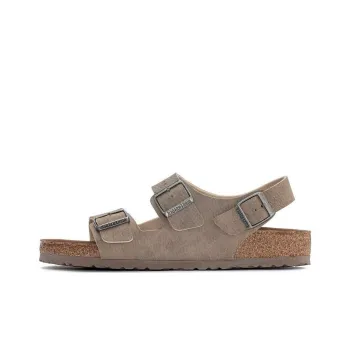 Birkenstock Milano Vegan Beach Sandals Men's Taupe Regular