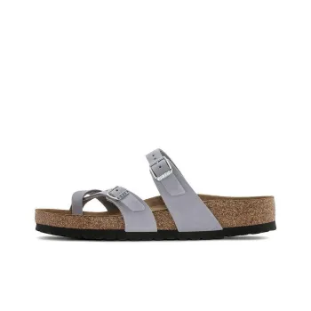 Birkenstock Slide Slippers Women's Dusty Purple Narrow Fit