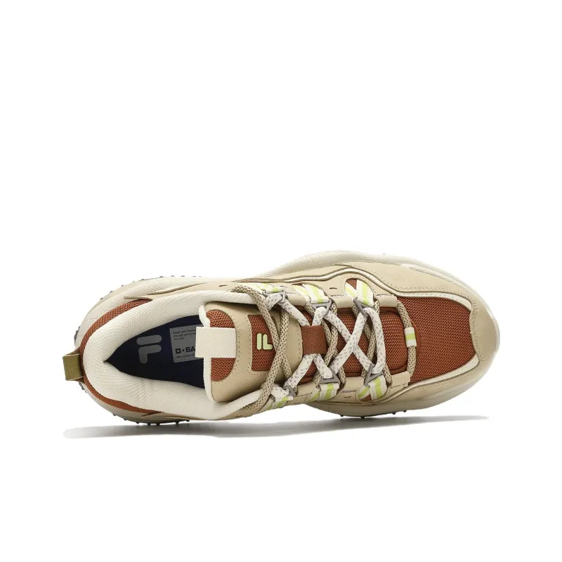FILA FUSION QD96 Athletic Shoes 'Khaki Brown'-3