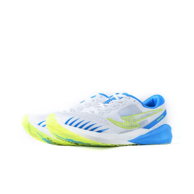 Against the grain Running Shoes Unisex Low Top White/Teal-2