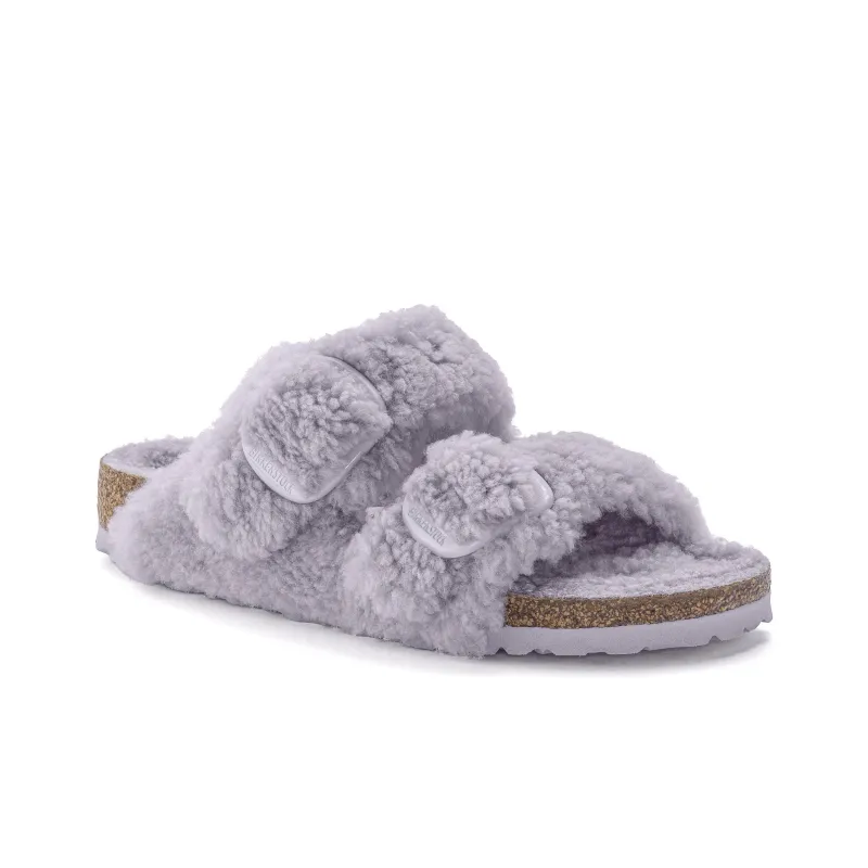 Birkenstock Arizona Big Buckle Slide Slippers Women's Purple Regular-2