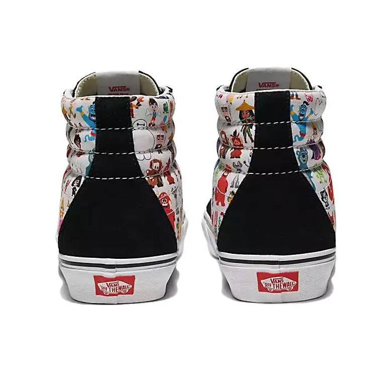 Vans Customs X Disney SK8 HI '100 Multi Character'-3