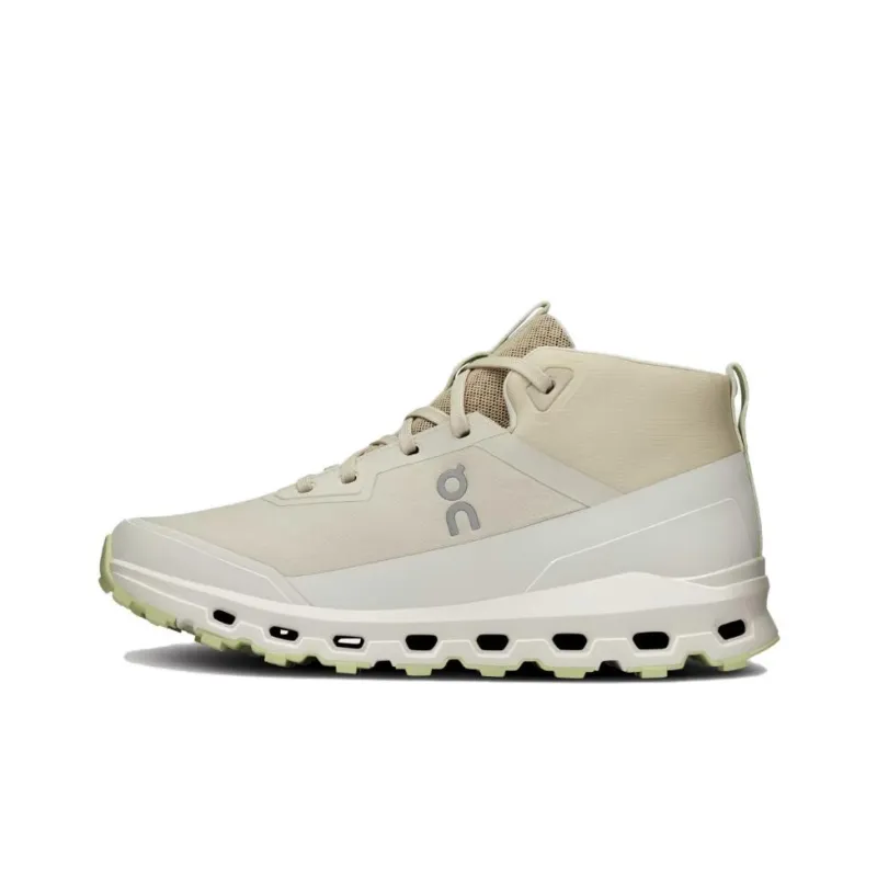 On Cloudroam Wear resistant And Lightweight Low Top Running Shoes Women's Gray Beige-0