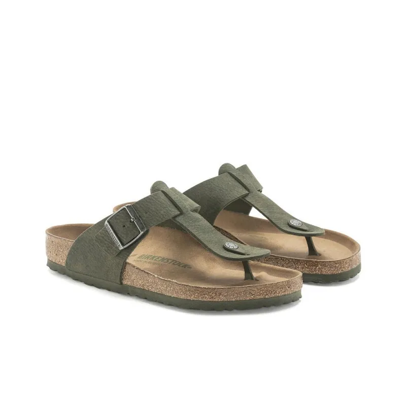 Birkenstock Medina Vegan Slip Resistant Flip Flops Men's Green-4