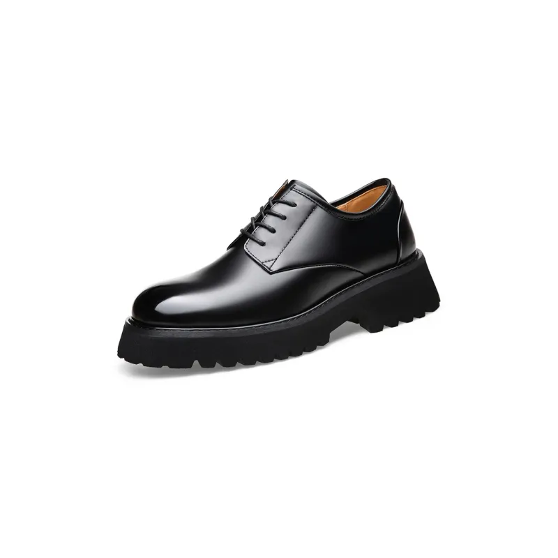 Romon Casual Shoes 5.5cm Men's Black-2