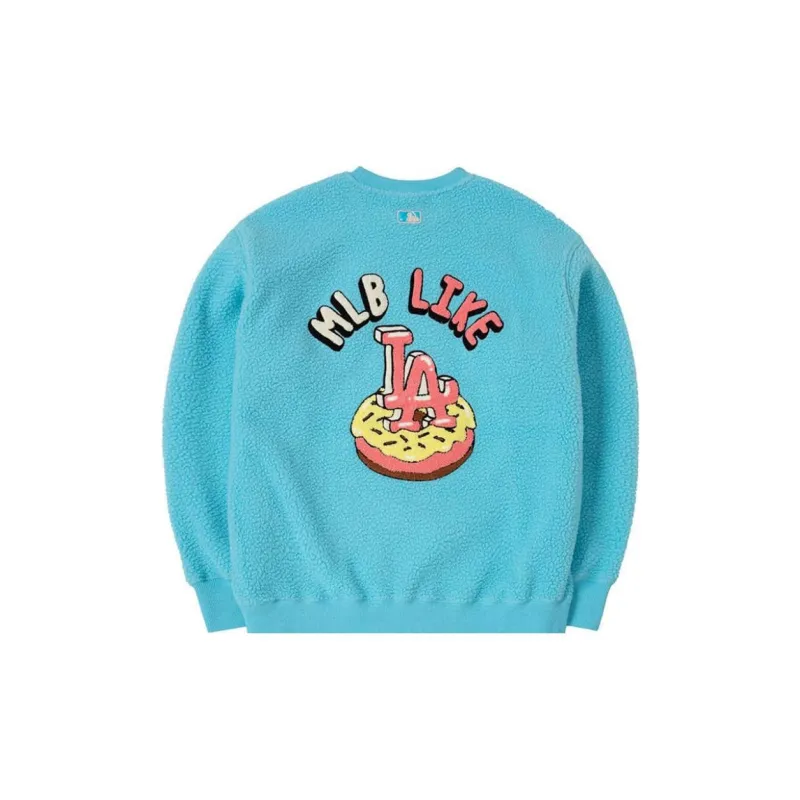 MLB Los Angeles Dodgers Sweatshirts Unisex Blue-1
