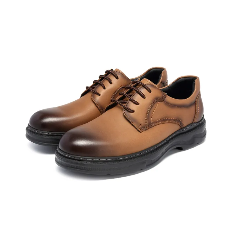 Satchi Casual Shoes 4cm Men's Camel-2