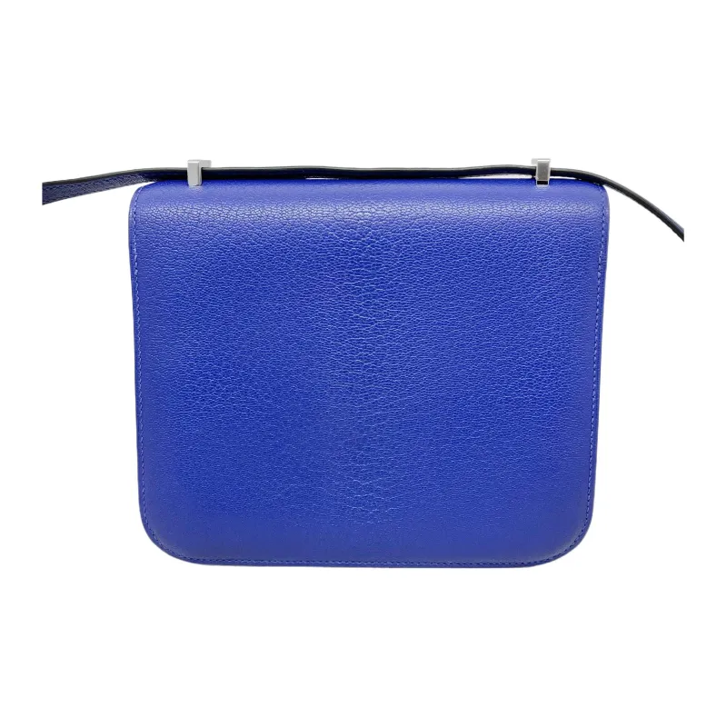 HERMES Constance Goatskin KangKang Bag Shoulder Bag Crossbody Bag Mini Women's 7T Electric Blue-3