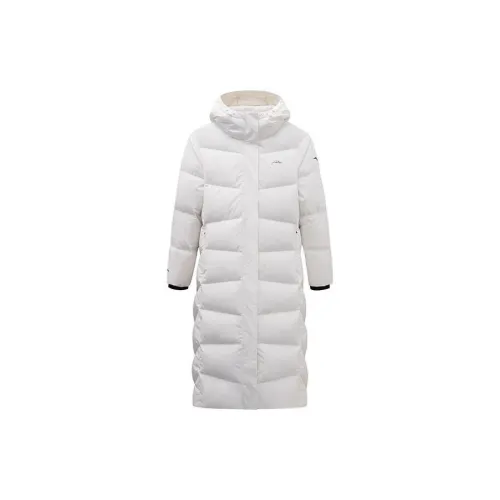 ANTA Life Collection Down Jackets Women's Papyrus White
