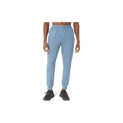 Asics Knitted Sweatpants Men Steel Blue