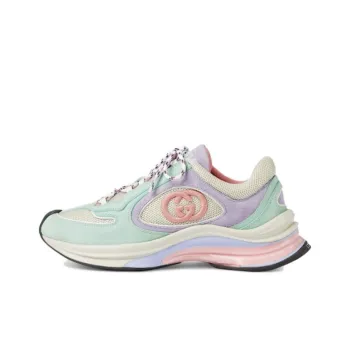 GUCCI Women's Run Sneaker 'Turquoise Lilac' Women's