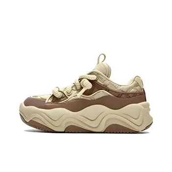FILA BROOK LV Anti Slip Wear Resistant Breathable Coverage Support Low Top Casual Shoes Women's Brown