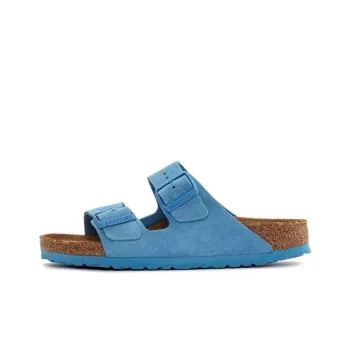 Birkenstock Slide Slippers Women's Sky Blue Regular