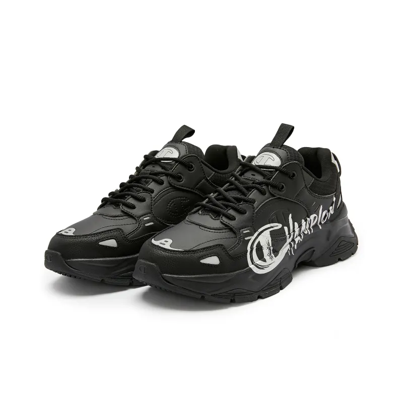 Champion Low Top Chunky Sneakers Men's Black-2