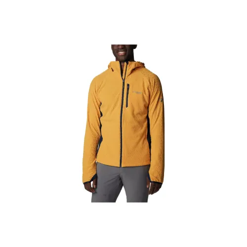 Columbia Titan Pass Jackets Men Yellow