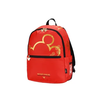LiNing Disney Mickey Collaboration Sports Fashion Collection Polyamide Backpack Regular Unisex Red